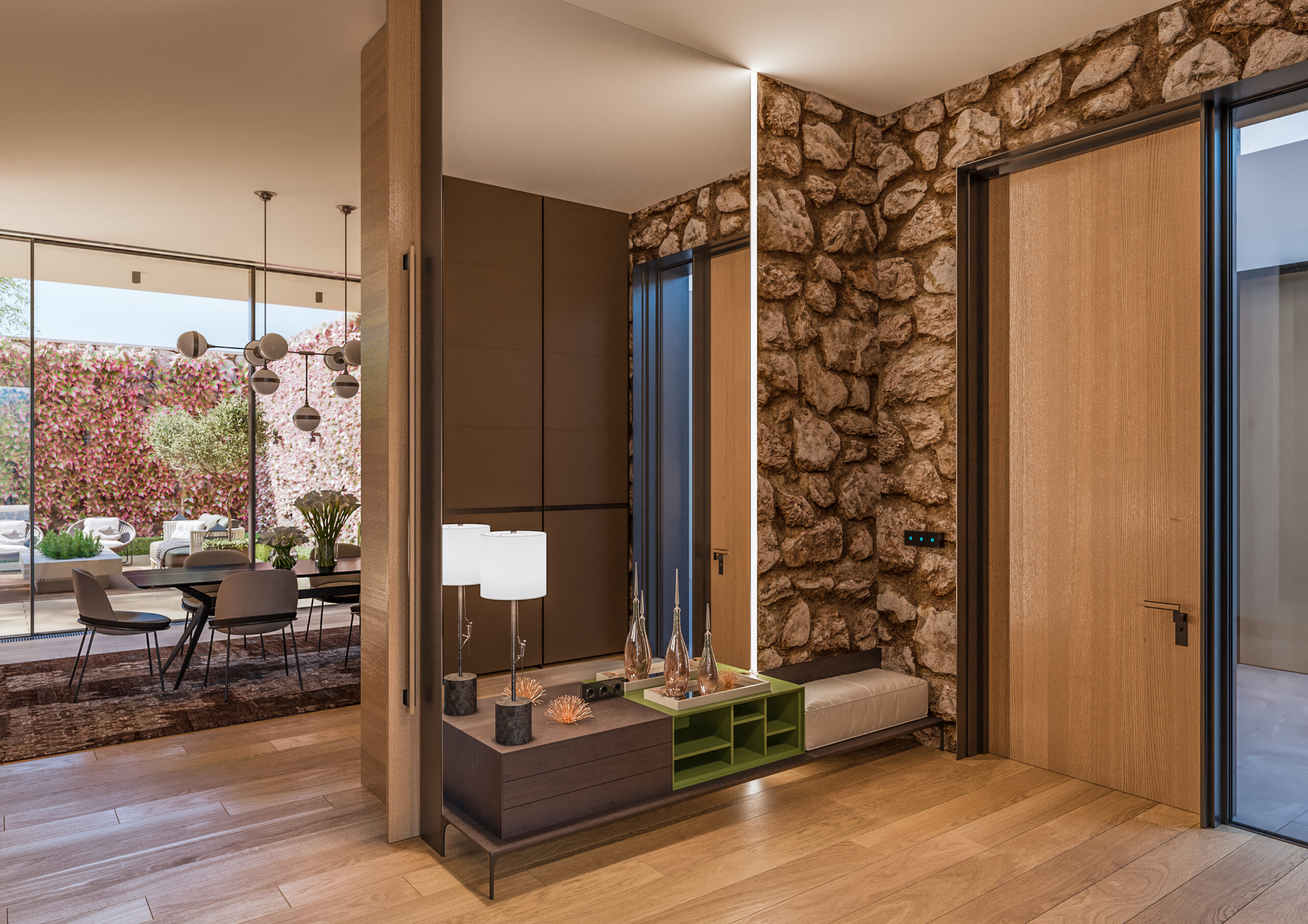 Entrance Wall Design