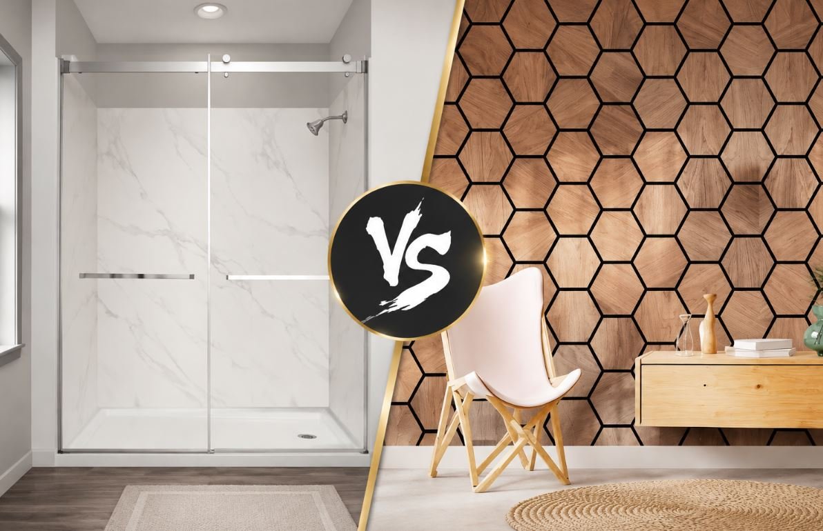 Choose the right flooring for your Calgary Bathroom Renovation by comparing SPC & tiles for durability, appearance, comfort & long-term value.