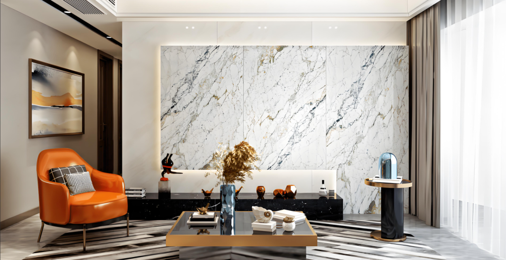 PVC marble wall panels