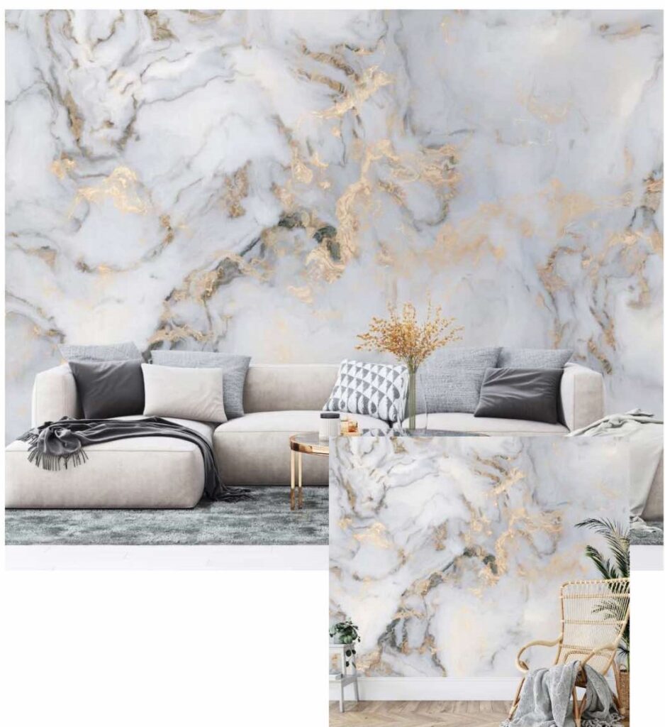3D Marble Wallpaper Design