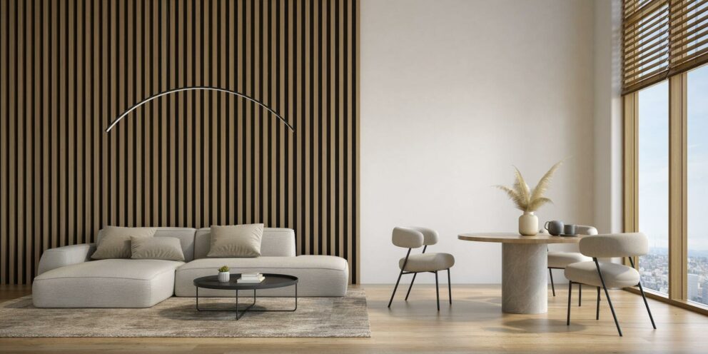Modern interior wall panel