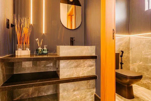 modern bathroom wall panels