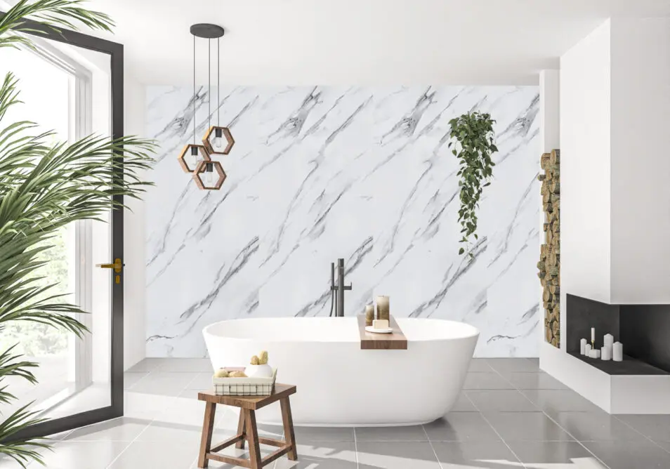 Waterproof PVC Wall Panels for Bathrooms