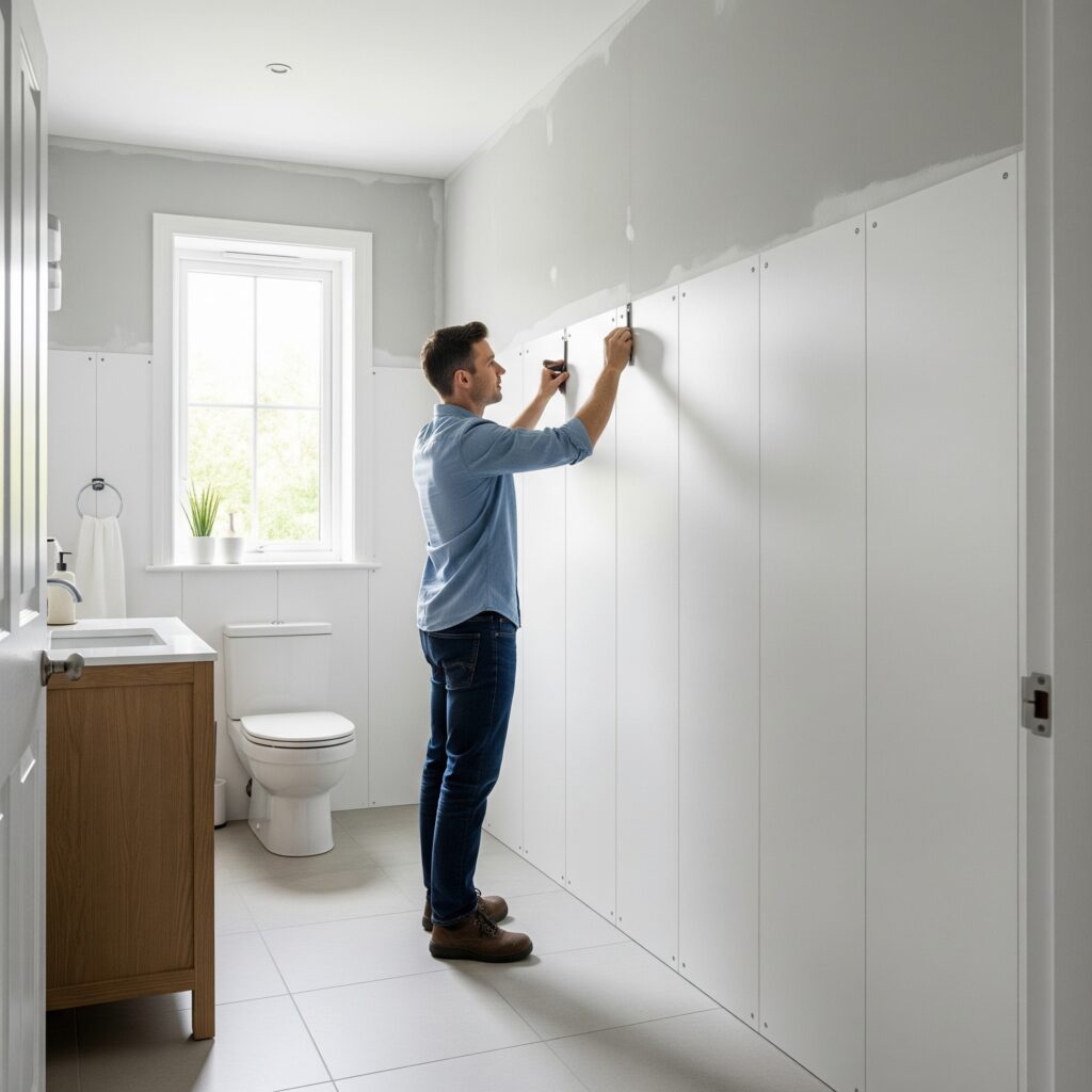 Installation Guide for PVC Bathroom