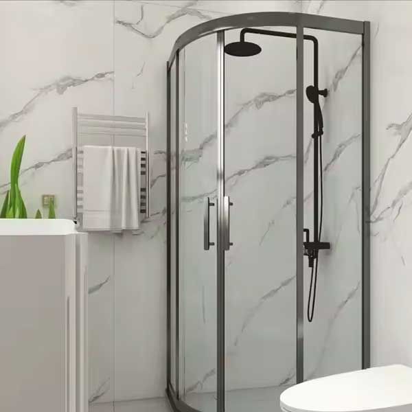 Low-Maintenance Bathroom Walls