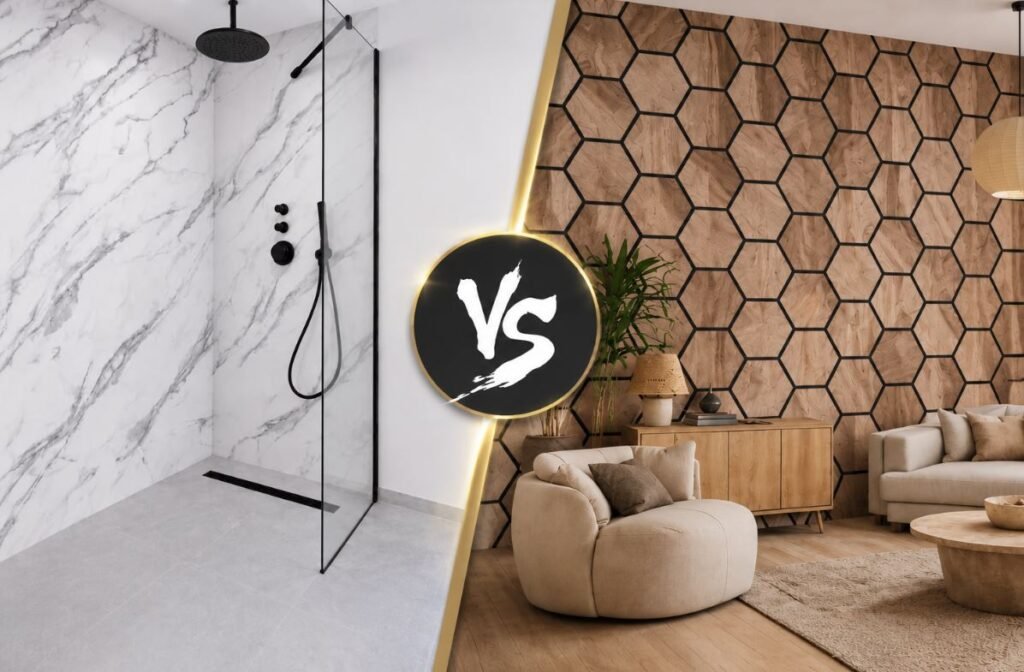 Choose the right flooring for your Calgary Bathroom Renovation by comparing SPC & tiles for durability, appearance, comfort & long-term value.